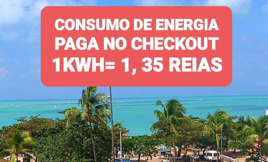 Na Beira Mar De Pajucara- Edif Neo- Apartamento Quarto E Sala- Tem Varanda - Vista Lateral Do Mar- Rua Julio Plech Filho 60 Esquina Com Avenida Doutor Antonio Gouveia - Consumo Eletrico E Pago No Ckeck-Out 1Kwh E 1,35 Reias Maceió Exteriör bild
